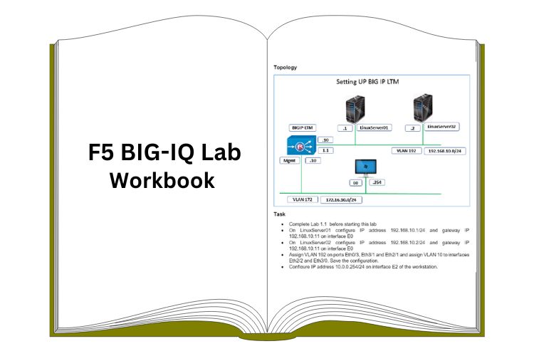 F5 BIG-IQ Lab Workbook for Practice